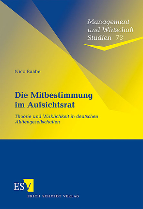 Die Mitbestimmung im Aufsichtsrat von Raabe,  Nico