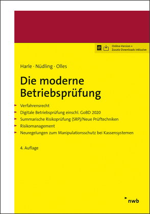 Die moderne Betriebsprüfung von Nüdling,  Lars, Olles,  Uwe