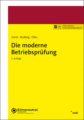 Die moderne Betriebsprüfung von Nüdling,  Lars, Olles,  Uwe