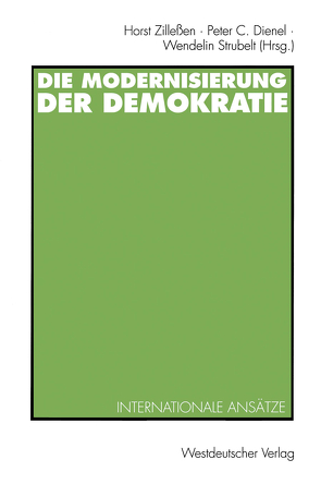 Die Modernisierung der Demokratie von Zillessen,  Horst