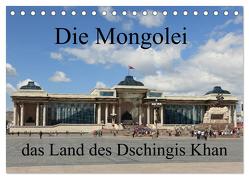 Die Mongolei das Land des Dschingis Khan (Tischkalender 2024 DIN A5 quer), CALVENDO Monatskalender von Brack,  Roland