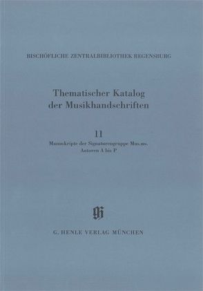 KBM 14,11 Musikhandschriften der Signaturengruppe Mus.ms., Autoren A – R von Dittrich,  Raymond