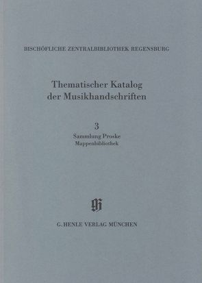 KBM 14,3 Sammlung Proske. Mappenbibliothek von Haberkamp,  Gertraut, Reutter,  Jochen