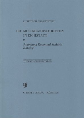 KBM 11,2 Sammlung Raymund Schlecht. Thematischer Katalog von Großpietsch,  Christoph, Hauser,  Hildegund