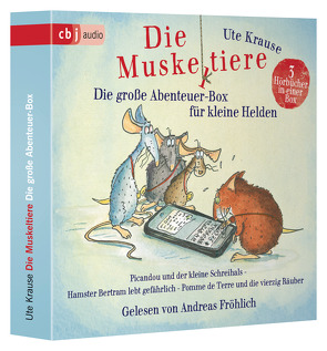 Die Muskeltiere – Die große Abenteuer-Box für kleine Helden von Fröhlich,  Andreas, Krause,  Ute