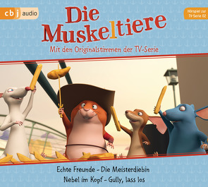 Die Muskeltiere – Hörspiel zur TV-Serie 02 von Krause,  Ute, Martin,  Thomas Balou, Schröder,  Patrick, Schülke,  Martin, Sedlmeir,  Maresa, Sedlmeir,  Paul, Wenke,  Thomas