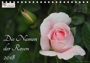 Die Namen der Rosen (Tischkalender 2018 DIN A5 quer) von Rohwer,  Klaus