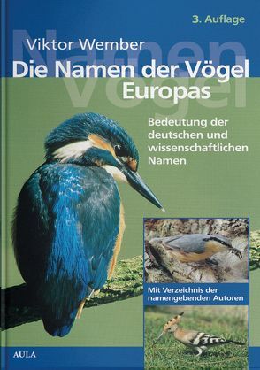Die Namen der Vögel Europas von Wember,  Viktor