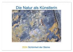 Die Natur als Künstlerin – Schönheit der Steine (Wandkalender 2024 DIN A2 quer), CALVENDO Monatskalender von Baier,  Viktoria