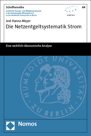 Die Netzentgeltsystematik Strom von Meyer,  Jost Hanno