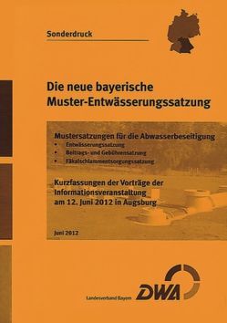 Die neue bayerische Muster-Entwässerungssatzung