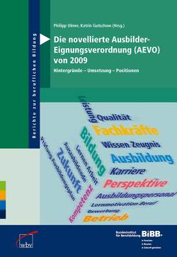 Die novellierte Ausbilder-Eignungsverordnung (AEVO) von 2009 von Gutschow,  Katrin, Ulmer,  Philipp