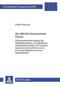 Die öffentlich transportierte Person von Krawczyk,  Susan