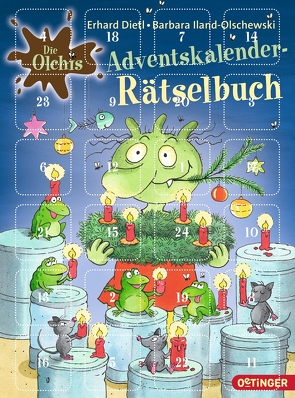 Die Olchis. Adventskalender-Rätselbuch von Dietl,  Erhard, Iland-Olschewski,  Barbara, Schöne,  Christoph