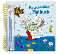 Die Olchis Matschbilder-Malbuch von Dietl,  Erhard
