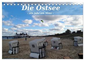 Die Ostsee – Ein Jahr am Meer (Tischkalender 2024 DIN A5 quer), CALVENDO Monatskalender von Wynands,  Alexander