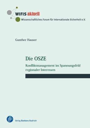 Die OSZE von Hauser,  Gunther