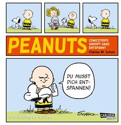 Die Peanuts Tagesstrips: Snoopy ganz entspannt! von Schulz,  Charles M., Wieland,  Matthias