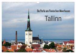 Die Perle am Finnischen Meerbusen Tallinn (Wandkalender 2024 DIN A3 quer), CALVENDO Monatskalender von Rosin,  Dirk
