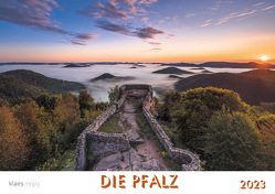 Die Pfalz 2023 Bildkalender A4 quer, spiralgebunden von Klaes,  Holger