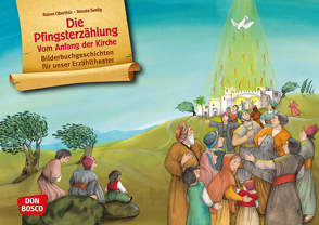 Die Pfingsterzählung. Vom Anfang der Kirche. Kamishibai Bildkartenset. von Oberthür,  Rainer, Seelig,  Renate