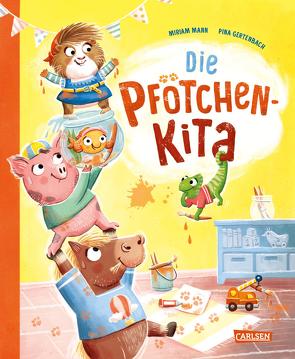 Die Pfötchen-Kita von Gertenbach,  Pina, Mann,  Miriam