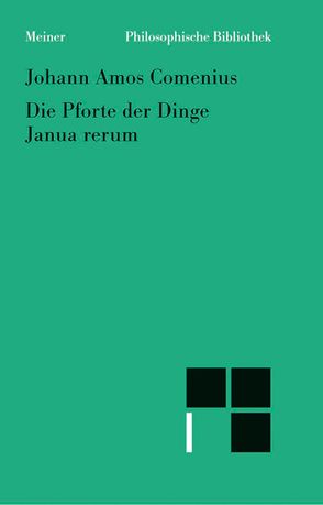 Die Pforte der Dinge von Comenius,  Johann Amos, Schadel,  Erwin