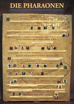 Die Pharaonen (Bildungsposter 84,1×59,4 cm) von Wiebers,  Sven