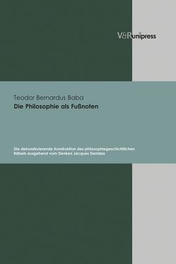 Die Philosophie als Fußnoten von Baba,  Teodor Bernardus