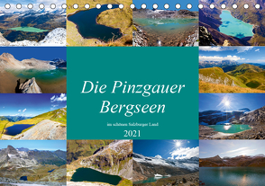 Die Pinzgauer Bergseen im schönen Salzburger Land (Tischkalender 2021 DIN A5 quer) von Kramer,  Christa