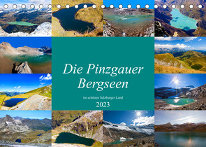 Die Pinzgauer Bergseen im schönen Salzburger Land (Tischkalender 2023 DIN A5 quer) von Kramer,  Christa