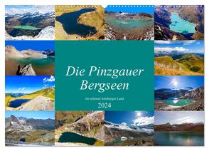 Die Pinzgauer Bergseen im schönen Salzburger Land (Wandkalender 2024 DIN A2 quer), CALVENDO Monatskalender von Kramer,  Christa
