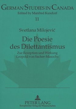 Die Poesie des Dilettantismus von Milojevic,  Svetlana