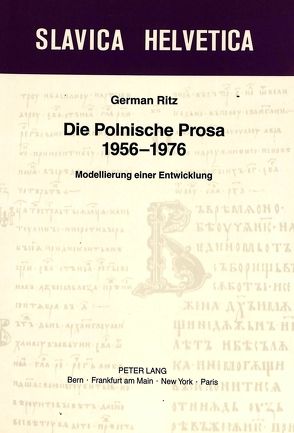 Die Polnische Prosa 1956-1976 von Ritz,  German-Markus