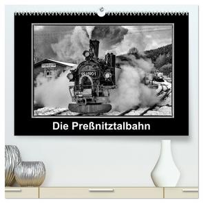 Die Preßnitztalbahn (hochwertiger Premium Wandkalender 2024 DIN A2 quer), Kunstdruck in Hochglanz von Maurer,  Marion