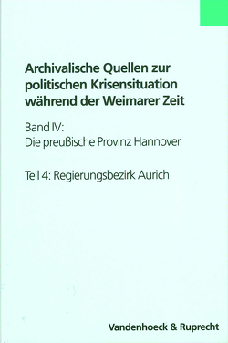Die preußische Provinz Hannover von Hennings,  Ingrid, Parisius,  Bernhard, Uphoff,  Rolf