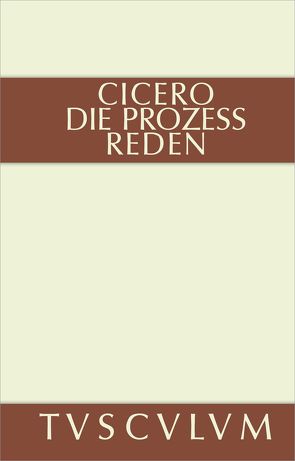 Die Prozessreden von Cicero, Fuhrmann,  Manfred