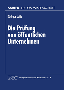 Die Prüfung von öffentlichen Unternehmen von Loitz,  Rüdiger