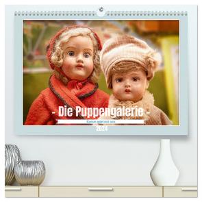 Die Puppengalerie (hochwertiger Premium Wandkalender 2024 DIN A2 quer), Kunstdruck in Hochglanz von Gödecke,  Dieter