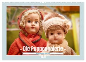 Die Puppengalerie (Wandkalender 2024 DIN A2 quer), CALVENDO Monatskalender von Gödecke,  Dieter