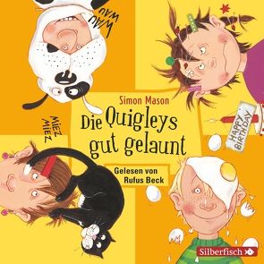 Die Quigleys 4: Die Quigleys gut gelaunt von Beck,  Rufus, Haefs,  Gabriele, Mason,  Simon