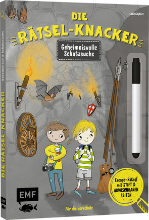 Die Rätsel-Knacker – Geheimnisvolle Schatzsuche (Buch mit abwischbarem Stift) von Göpfert,  Lucie