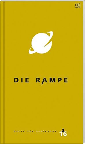 Die Rampe 4/2016 von Trauner Verlag & Buchservice