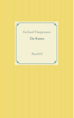 Die Ratten von Hauptmann,  Gerhard