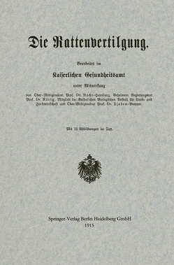 Die Rattenvertilgung von Nocht,  Albrecht Eduard Bernhard