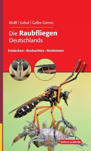 Die Raubfliegen Deutschlands von Gebel,  Markus, Geller-Grimm,  Fritz, Wolff,  Danny