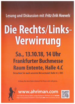 Die Rechts/Links-Verwirrung von Hoevels,  Fritz Erik
