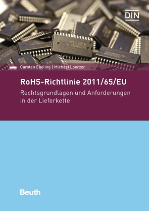 RoHS-Richtlinie 2011/65/EU von Ebeling,  Carsten, Loerzer,  Michael