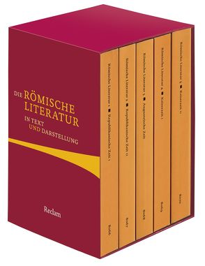 Die römische Literatur in Text und Darstellung von von Albrecht,  Michael