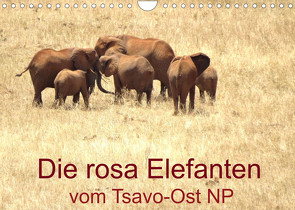 Die rosa Elefanten vom Tsavo-Ost NP (Wandkalender 2022 DIN A4 quer) von Dürr,  Brigitte